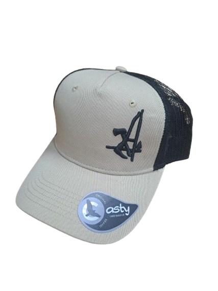 Casty Trucker Kappe "Zion", khaki/schwarz - Holzersymbol