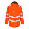 ENGEL Safety Softshellparka, orange/grau - Grösse XS