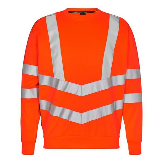 ENGEL Safety Sweatshirt, orange - Grösse 3XL Übergrösse