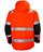 Helly Hansen ALNA 2.0 HI VIS wasserdichte Shelljacke, orange/ebony - Grösse L