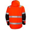 Helly Hansen ALNA 2.0 HI VIS wasserdichte Shelljacke, orange/ebony - Grösse L