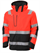 Helly Hansen ALNA 2.0 HI VIS wasserdichte Shelljacke, red/ebony - Grösse L