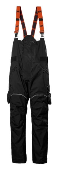 Helly Hansen BIFROST Winterhose BIB, schwarz - Grösse 4XL