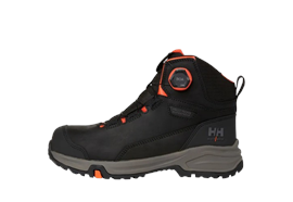 Helly Hansen MANCHESTER Ltr Mittelhohe BOA S7S Ht Sicherheitsstiefel, schwarz/grau - Grösse 35