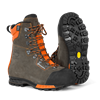 Husqvarna Schutzstiefel FUNCTIONAL, grau/orange, Schnittschutzklasse 2 - Grösse 39