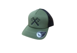 Mesh Cap "Rapper", olive - 33.2070_Axt