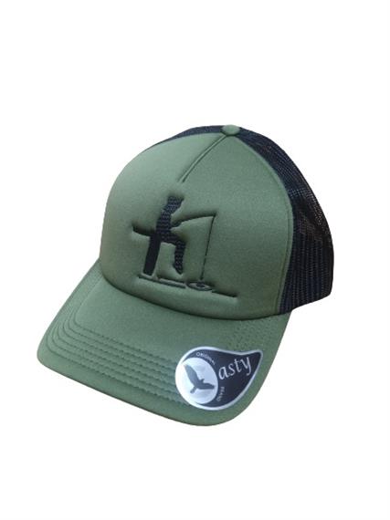 Mesh Cap "Rapper", olive - 33.2070_Fischer