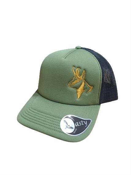 Mesh Cap "Rapper", olive - 33.2070_Gams