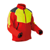 Pfanner StretchAir Schnittschutzjacke EN381-11 rot/gelb - Grösse XS