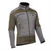 PSS Faserstrickjacke X-treme Arctic, grau/grün - Grösse 3XL