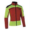 PSS Faserstrickjacke X-treme Arctic, rot/gelb - Grösse L