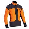 PSS Funktionsjacke X-treme Vario, grau/orange - Grösse 4XL