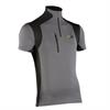 PSS Funktionsshirt kurzarm X-treme Skin, schwarz/grau - Grösse S