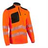 PSS Funktionsshirt langarm X-treme Skin EN 20471, orange/grau - Grösse XL