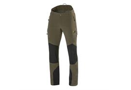 PSS Outdoorhose X-treme Stretch, grün/schwarz - Grösse 60 Übergrösse