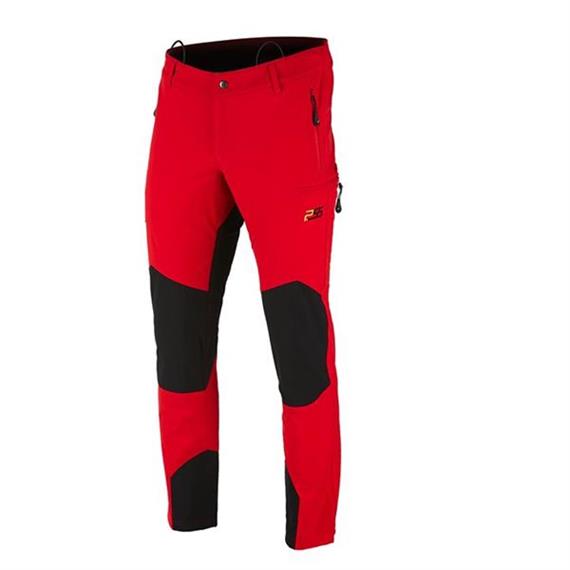 PSS Outdoorhose X-treme Stretch, rot/schwarz - Grösse 60 Übergrösse