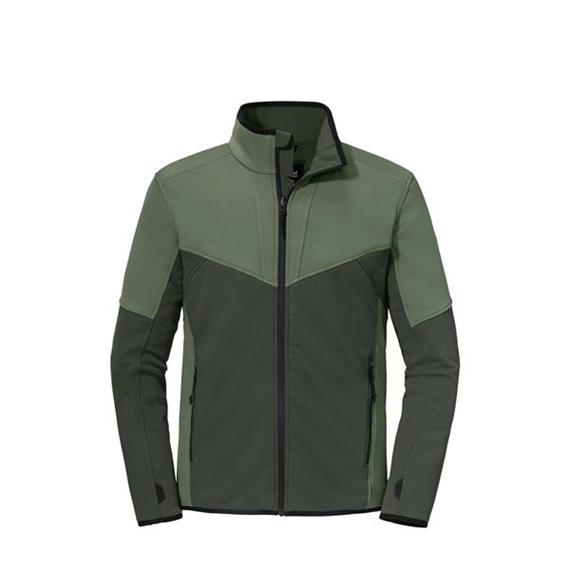 Schöffel Powerstretch ZipIn Fleecejacke EINHEIZER, grün - Grösse 3XL