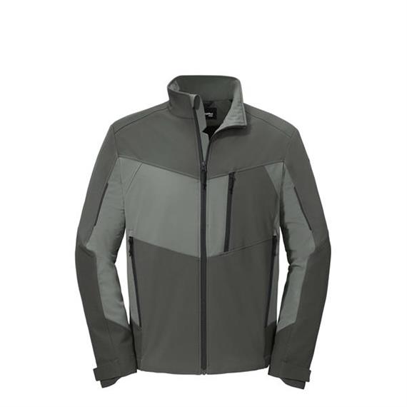 Schöffel robuste Softshelljacke ALLWETTERTALENT, grau - Grösse XL