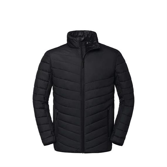 Schöffel wattierte ZipIn Jacke WINTERSPECK, schwarz - Grösse 3XL