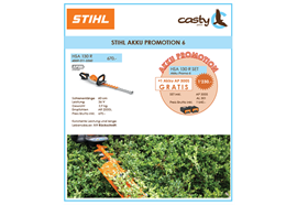 STIHL HSA 130 R, Schnittlänge 60 cm SET