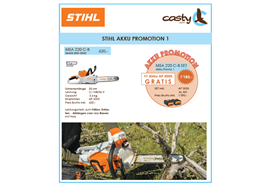 STIHL MSA 220 C-B, Schwert 35 cm SET